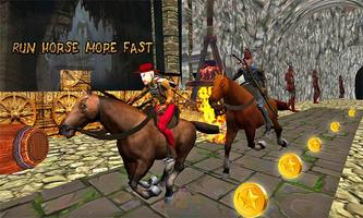 Temple Horse Gold Run الملصق
