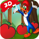 subway woody angry woodpecker : jungle adventures APK