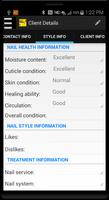 Nailist Chair Client Tracking स्क्रीनशॉट 1