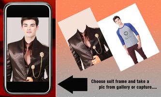 Man Suit Photo Editor постер