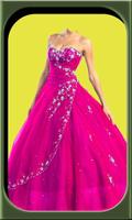 Princess dresses frames editor Affiche