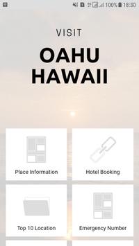 Oahu Guide & Hotel Booking poster