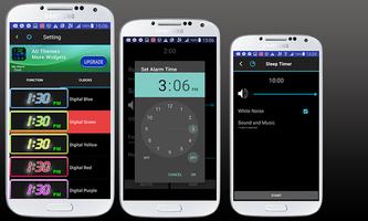 Digital Alarm Clock Free ảnh chụp màn hình 2