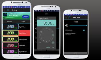 Digital Alarm Clock Free capture d'écran 2