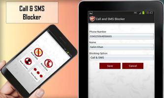 برنامه‌نما Call And SMS Blocker عکس از صفحه