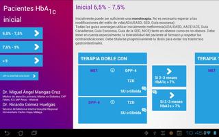 DM2 fácil tablet captura de pantalla 2