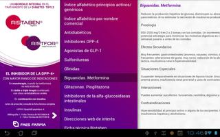 DM2 fácil tablet captura de pantalla 3