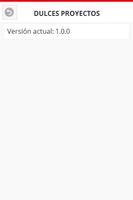 Dulces Proyectos App 截图 1