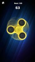 Fidget Hand Spinner Affiche