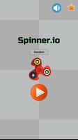 Fidget Spinner.io الملصق