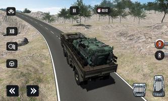 Offroad Army Truck Driving capture d'écran 2