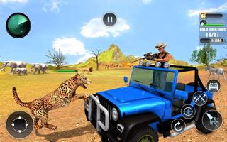Sniper Safari Săn - 4x4 Trận chiến sống còn 3D ảnh chụp màn hình 1