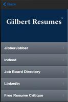 Gilbert Resume screenshot 2
