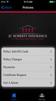 JC Roberts Insurance captura de pantalla 2