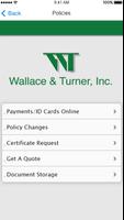 Wallace & Turner Insurance تصوير الشاشة 1