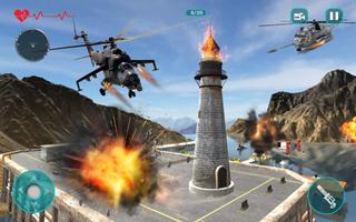 Gunship Helicopter War – Air Attack Battle screenshot 3
