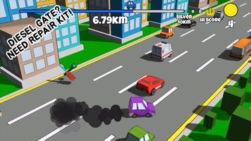 Crazy Road : Trouble Racer imagem de tela 2
