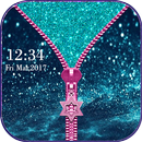 Glitter Zipper Screen Lock APK