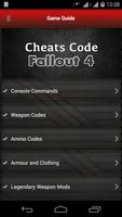 Cheats Code for Fallout 4 الملصق