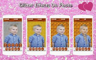 Glitter Effects On Photo Affiche