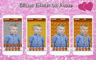 Glitter Effects On Photo पोस्टर