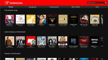 Red Karaoke for Android TV पोस्टर