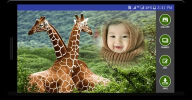 Wild Life Photo Frames/Maker capture d'écran 1