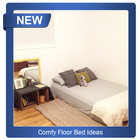 Comfy Floor Bed Ideas icône