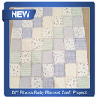 DIY Blocks Baby Blanket Craft Project ikona