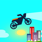 Motor Jump 2D Motorbike Racing Free icône