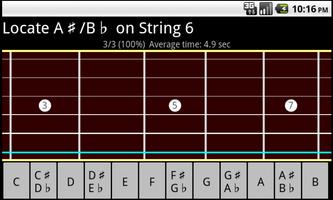 RR Guitar Fretboard Trainer screenshot 1