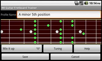 RR Guitar Fretboard Trainer capture d'écran 2
