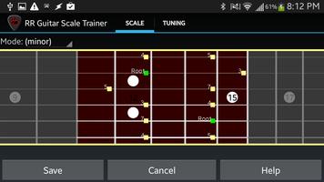 RR Guitar Scale Trainer LITE capture d'écran 2