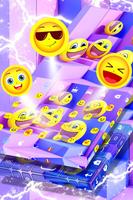 3D Emoji Keyboard Theme capture d'écran 3