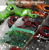 Poster Tastiera Fidget Spinner