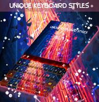 Einzigartige Keyboard Styles Plakat