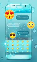 Water Drops Keyboard Theme screenshot 1