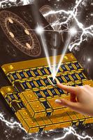 Chủ đề bàn phím vàng Aztec ảnh chụp màn hình 1
