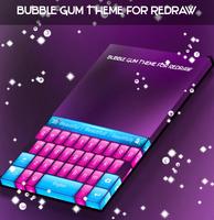 Bubble Gum Colors Keyboard capture d'écran 2