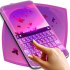 Teclado mariposa icono
