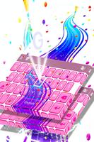 Keyboard colorido grátis Cartaz
