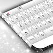 Clean White Keyboard Theme