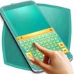 Cute Gold Heart Keyboard