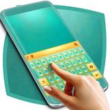 Cute Gold Heart Keyboard icon