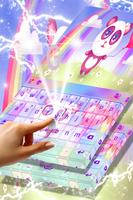 Cute Rainbow Panda Keyboard ảnh chụp màn hình 2