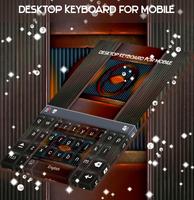 Poster Desktop Keyboard for Mobile