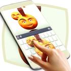 3D Emoji Keyboard 2018 icono