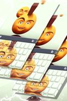 3D Emoji Keyboard 2018 Cartaz