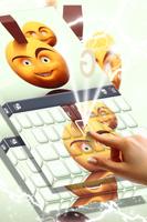 3D Emoji Keyboard 2018 imagem de tela 1