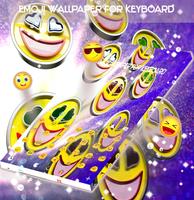 برنامه‌نما Emoji Wallpaper for Keyboard عکس از صفحه